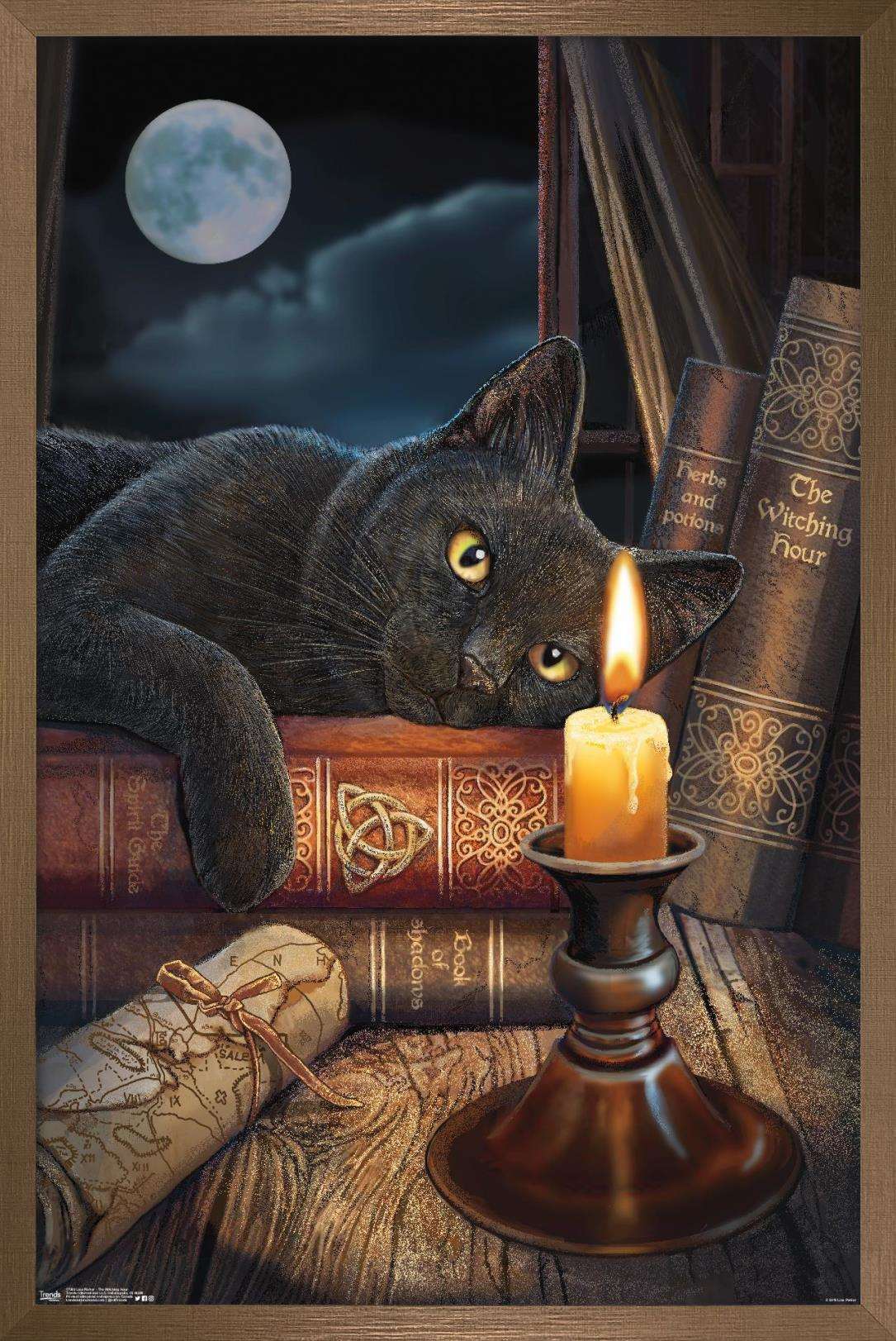 Lisa Parker - The Witching Hour Wall Poster, 14.725" x 22.375", Framed