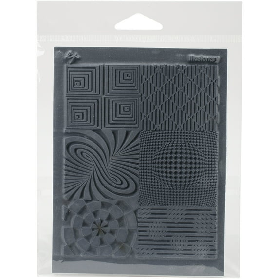 Lisa Pavelka Individual Texture Stamp 4.25"X5.5"-Illusionary