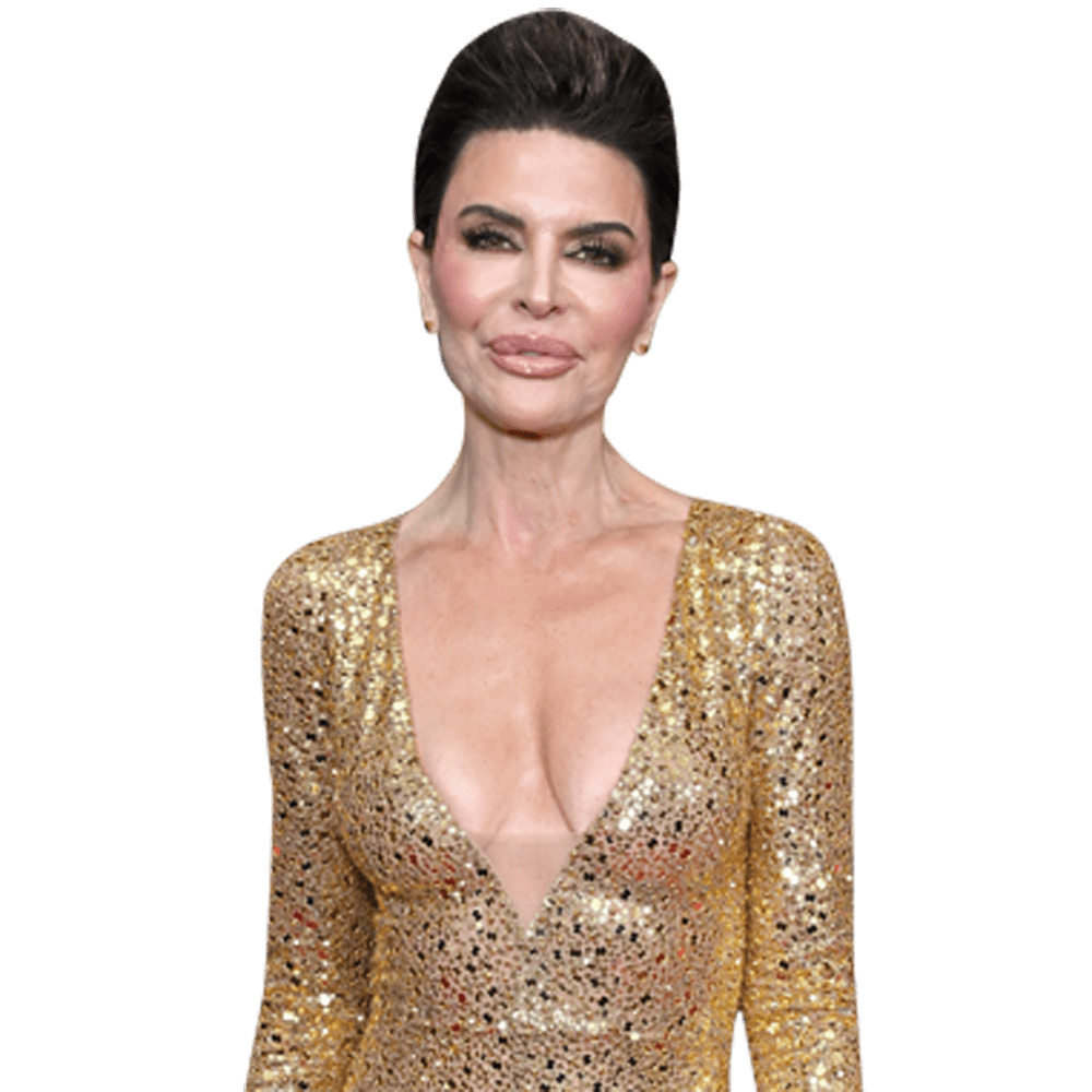 Lisa Rinna (Gold Dress) Half Body Buddy Cutout - Walmart.com
