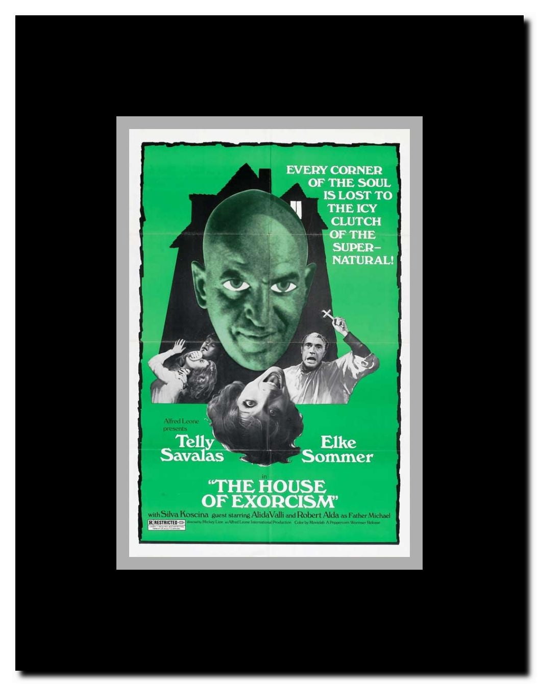 Lisa and the Devil Framed Movie Poster