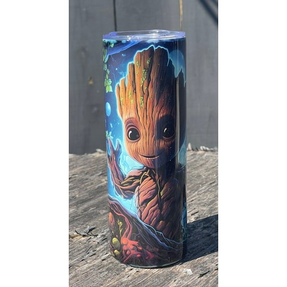 LisaB's World 20 oz Stainless Steel Groot Tumbler
