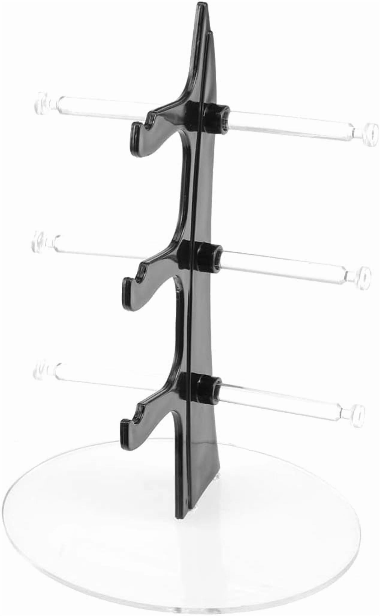 Lisade Acrylic Eyeglasses Frame Riser Clear Display Stand Sunglasses ...
