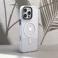 thumbnail image 1 of Lisade Magnetic Clear Case for iPhone 16 Pro Max/16Plus/16Pro/16 Compatible with MagSafe Transparent Matte Back Slim Shockproof Phone Cover, 1 of 11