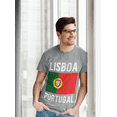thumbnail image 1 of Lisboa Portugal Perfect Souvenir Unisex Softstyle T-Shirt, 1 of 4