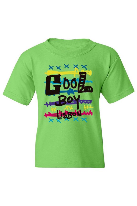Lisbon Cool Boy T-Shirt Juniors -Image by Shutterstock, Large
