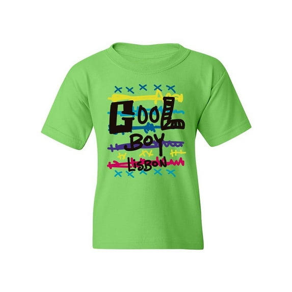 Lisbon Cool Boy T-Shirt Juniors -Image by Shutterstock, Medium