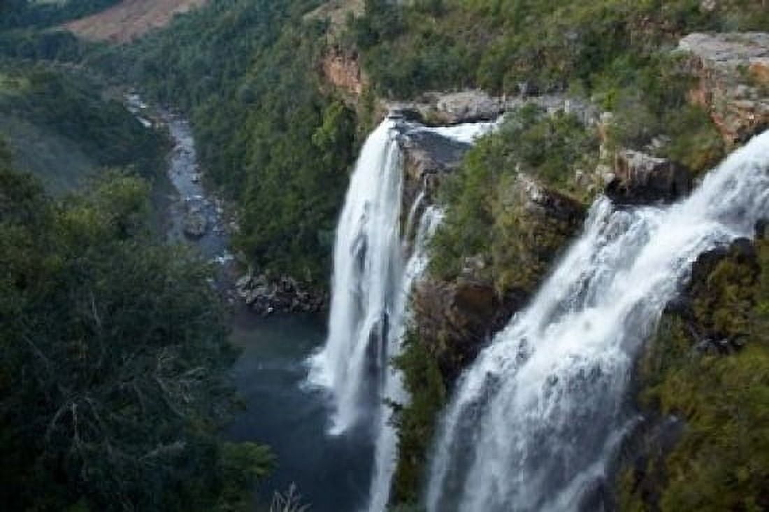 Lisbon Falls near Graskop Mpumalanga province South Africa Canvas Art - David Wall DanitaDelimont (19 x 12)