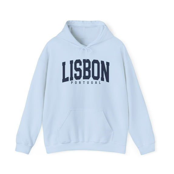 Lisbon Portugal Hoodie, Gifts, Hooded Sweatshirt