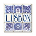 thumbnail image 1 of Lisbon Portugal Tile Design - 3" Vinyl Sticker - For Car Laptop Water Bottle Phone - Waterproof Decal, 1 of 1