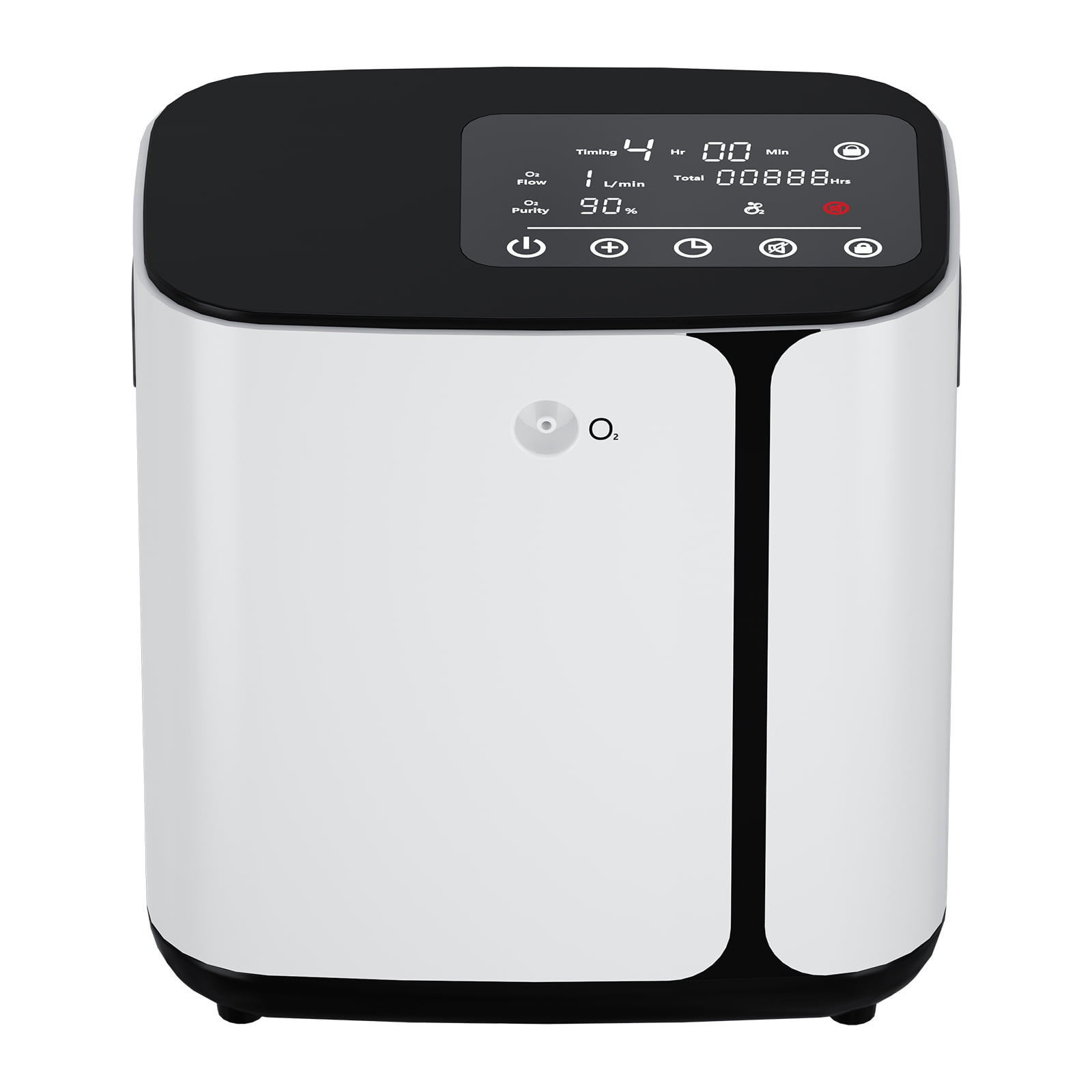 Lischwert Connus Upgraded 1-8L&Oxygen Generator-Portable Machine Tube for Home Use&th 2 in 1