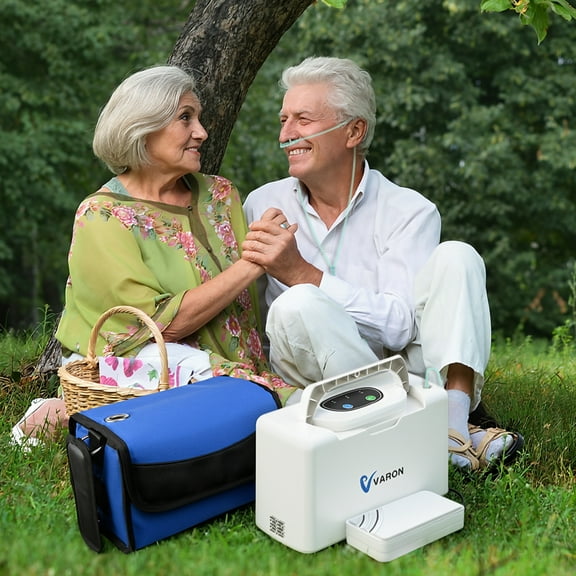 Lischwert Portable 3L/Min MINI Portable Oxygen Generator-Tube for Travel Use 3.3 OX-machine oncentraTOR For Breathing Lightweight For Travel&Home 3L/ C56