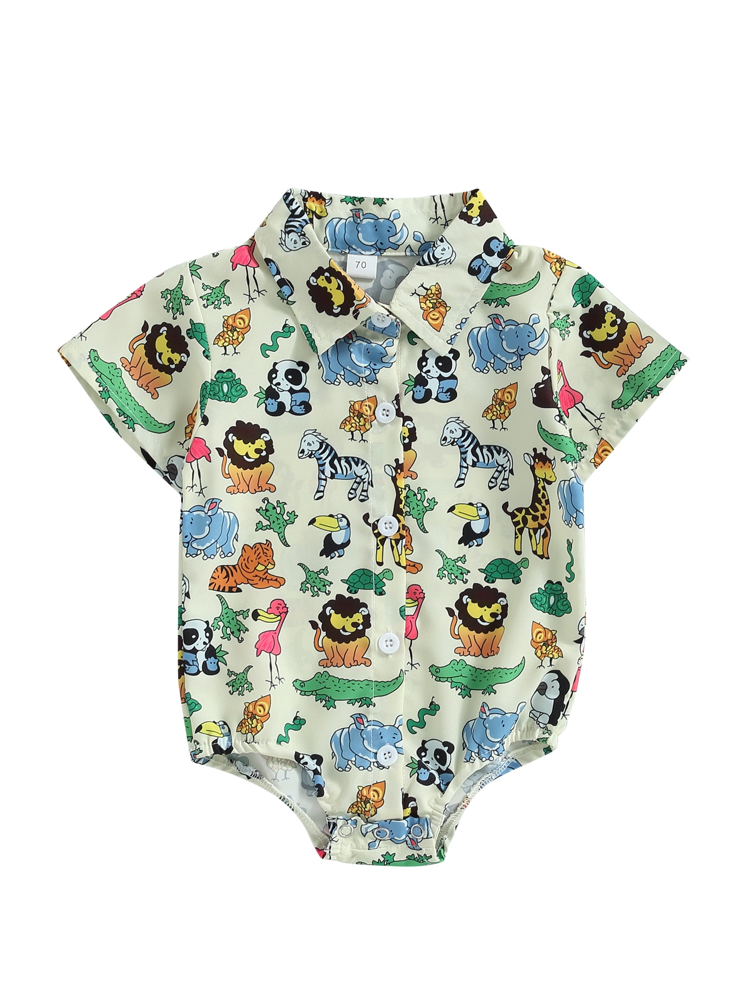 Baby boy button down onesie hot sale