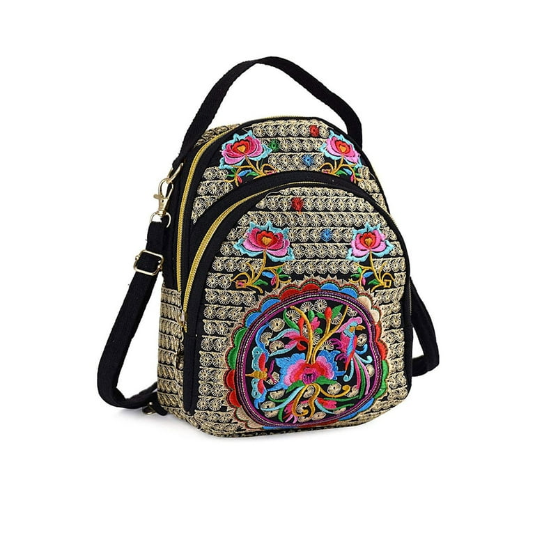 Embroidered cheap mini backpack