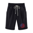 thumbnail image 1 of Lisgai Women's Bermuda Shorts Jersey Shorts, Long Shorts for Women Knee Length Lounge Athletic Drawstring Elastic Waist Shorts, 1 of 6