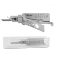 thumbnail image 1 of Lishi 2-in-1 Key Reader & Alignment Tool, Stainless Steel, Compatible with KW1/KW5/SC1/SC4/AM5/MI/MS2 Keyways, 1 of 4