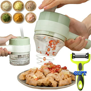 iNova Mini Electric Garlic Chopper Garlic Mincer for Chili Nut Onion Pepper  8.45OZ