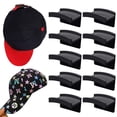 thumbnail image 1 of Lishuaiier Durable Coat and Hat Racks, Black, 10 Count, 1 of 9