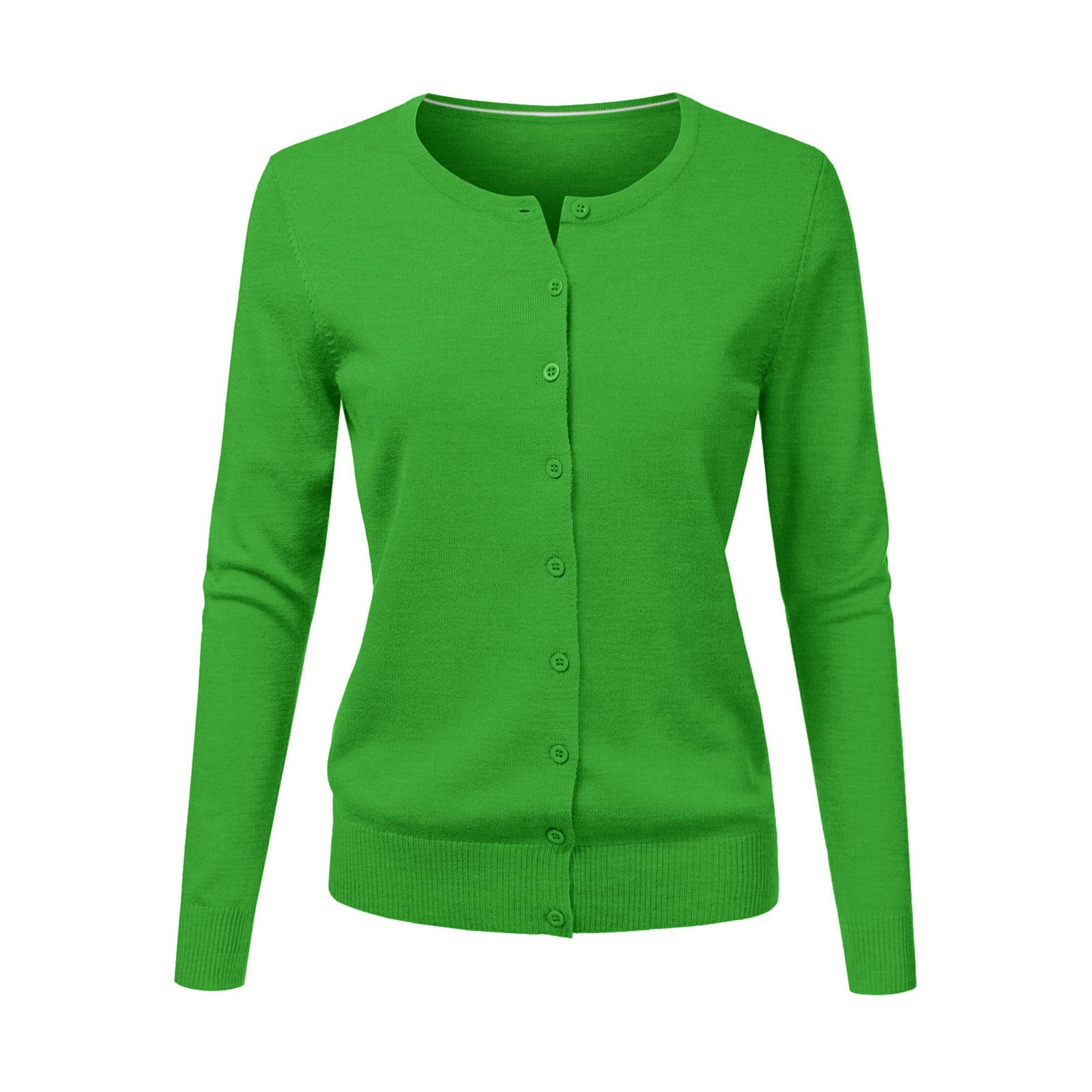 Ladies green cardigan sweaters deals