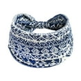 thumbnail image 1 of Clearance! Lisingtool Headbands for Women Wide Elastic Headband Hair Headband Ladies Yoga Hijab Exercise Wicking Headband Elastic Non-Slip Headband Knotted Running Sports Headband H Promotion Sale, 1 of 3