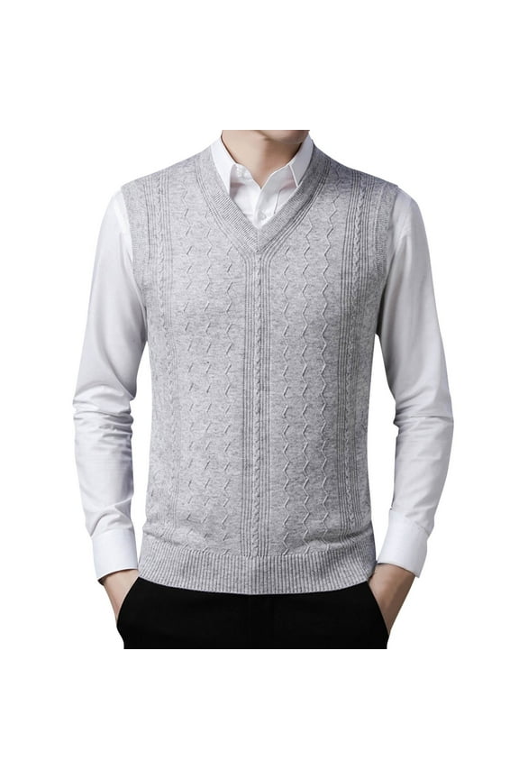 Tank Tops Men Mens Fashion Casual V Neck Bottomed Shirt Sleeveless Sweater Vest Promotion Sale