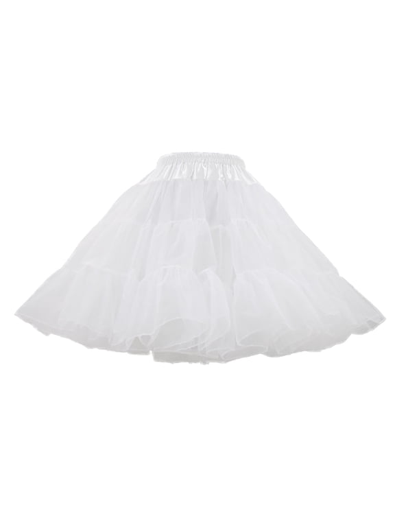 Clearance Skirts for Woman Women's Candy Color Multicolor Skirt Support Half Body Puff Petticoat Colorful Small Short Skirt Short Skirts for Women White Clearance Sale