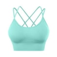 thumbnail image 1 of Lisingtool Clearance Sports Bras for Women Womens Back Sport Bras Padded Strappy Cropped Bras for Yoga Workout Fitness Bras S-3XL Clearance sale, 1 of 4