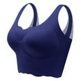 thumbnail image 1 of Lisingtool Sports Bras for Women Ultra Thin Ice Silk Bra Comfortable Plus Size Seamless Wireless Sports Bra with Removable Pads Bras for Women B, 1 of 5