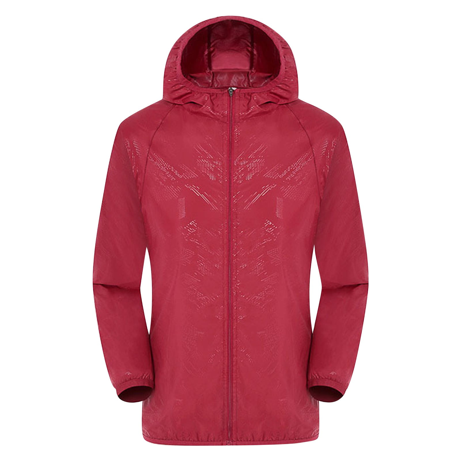 Lisingtool Winter Coats for Women Solid Rain Jacket Outdoor Plus Size ...