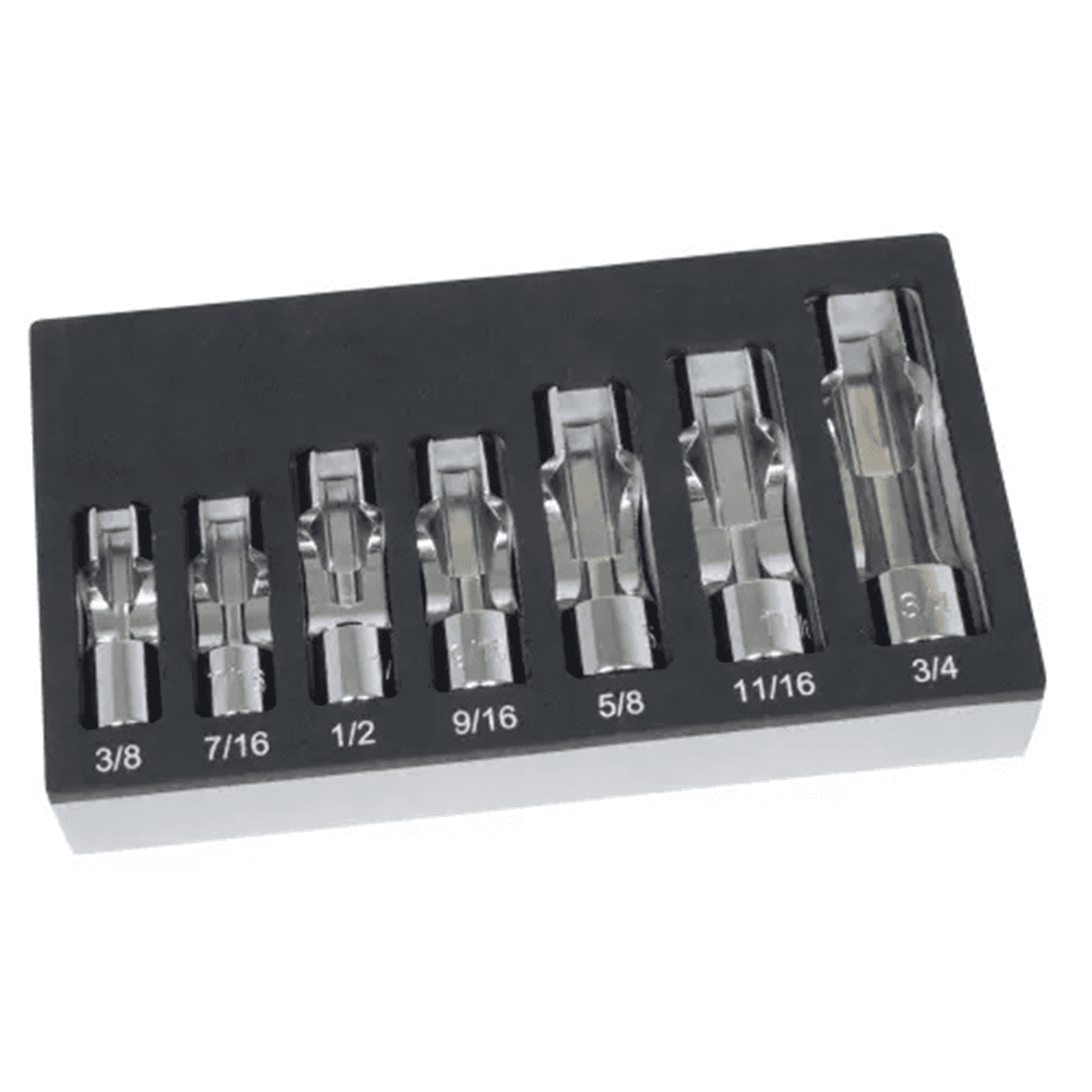 Lisle SAE Flare Nut Socket Set, 7 pc.