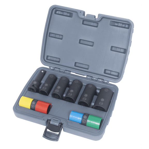 Lisle Flip Socket Set, 8 pc.