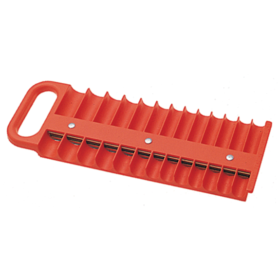 Lisle 40120 - 1/4 Drive Magnetic Socket Holder/Red