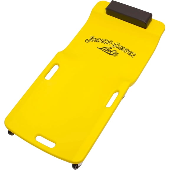 Lisle 93102 Yellow Plastic Creeper