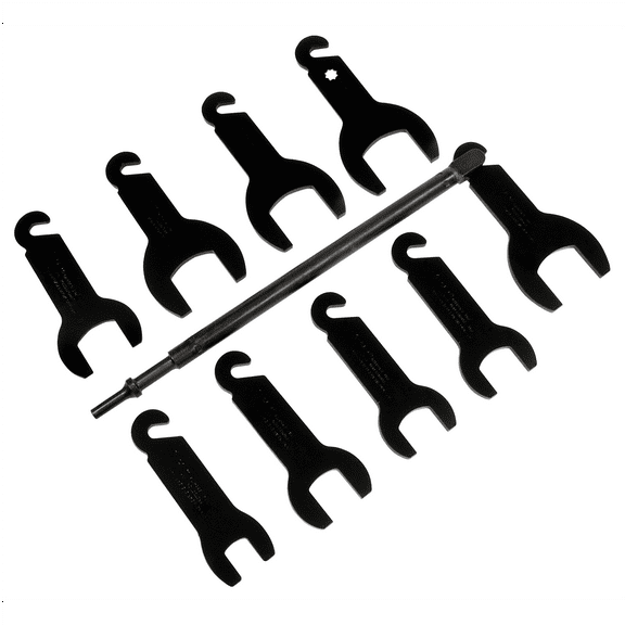 Lisle Pneumatic Fan Clutch Wrench Set, 10 pc.