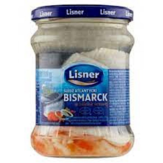 Lisner Bismarck Herring 400G Pickled Herring Fillets Rich In Omega3 Tasty Scandinavian