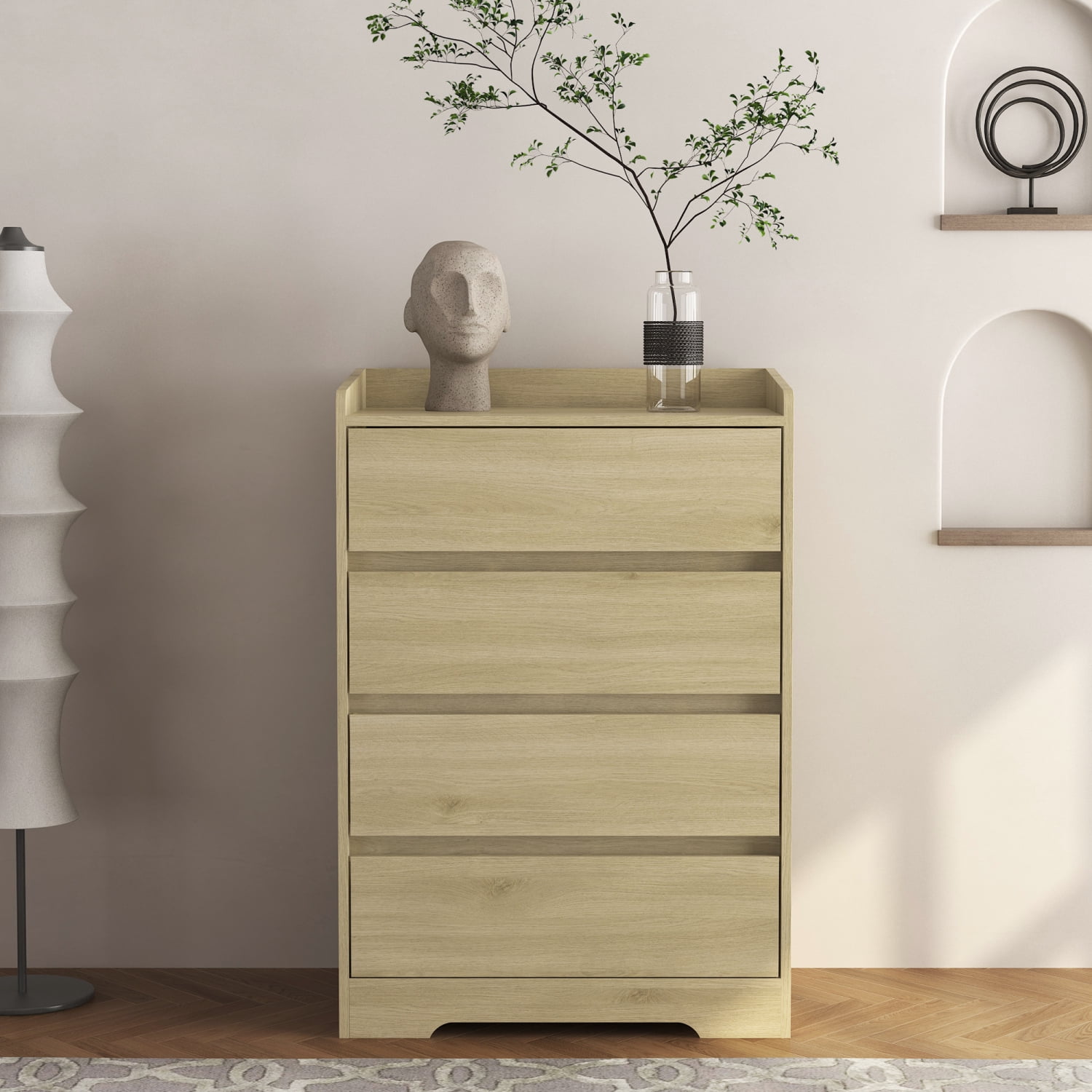Lisonu 4 Drawer Dresser Modern Handleless Waterproof Wood Cabinet 25 lisonu-4-drawer-dresser-modern-handleless-waterproof-wood-cabinet-25