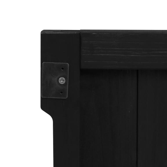 Lisonu 66.5" Grill Cart for Large Big Green Egg & Kamado Joe, Black Solid Fir Wood Outdoor Kitchen Island with Stainless Steel Top & Storage