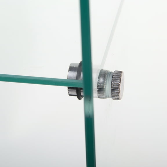 Lisonu Glass Display Cabinet, 4-Shelf Modern Curio Cabinet with Tempered Glass Doors for Living Room Collectibles, 64.7" Tall, Black Frame