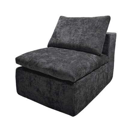 Lisonu Grey Modular Sectional Sofa with Chaise — Plush Corduroy Reversible Sleeper, No Assembly Required, High-Resilience Foam & Spring Support, Modern Minimalist Corner Couch for Living Room