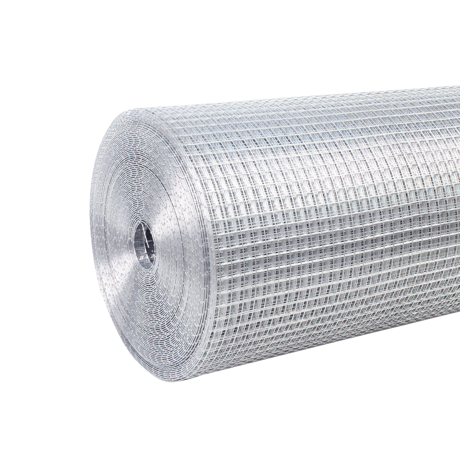 Lisonu Hardware Cloth 36in x 50ft, 1/4 Inch Mesh Welded Wire Fence, 23 Gauge Galvanized Steel Roll for Garden Fencing, Chicken Wire, and Rodent Screening