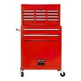 thumbnail image 1 of Lisonu High Capacity Rolling Tool Chest with Wheels and Drawers, 8-Drawer Tool Storage Cabinet - Red, 1 of 11