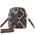 thumbnail image 1 of Lispipm Crossbody Phone Purse for Women Small Suede Shoulder Bag Ladies Double Zipper Travel Work Bags with Detachable Strap, 1 of 4