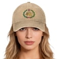thumbnail image 1 of Lispipm Baseball Caps for Women Men Casual Iranian Patriotic Hats Outdoor Travel Sun Caps Unisex Adjustable Trucker Hat Brown, 1 of 6