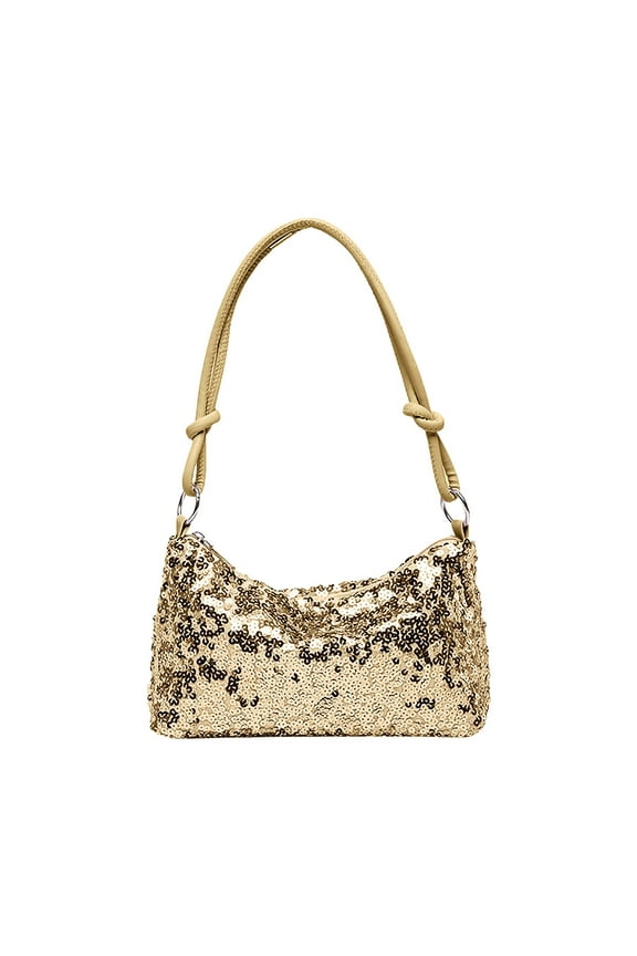 Evening Clutch Purse for Women Fashion Glitter Sparkly Mini Shoulder Bags Bling Wedding Prom Handbags Ladies Parties Underarm Bag Gold