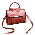 thumbnail image 1 of Lispipm Small Top Handle Satchel for Women Leather Crossbody Shoulder Bags Mini Purses Ladies Elegant Handbags for Travel Shopping Pink, 1 of 3