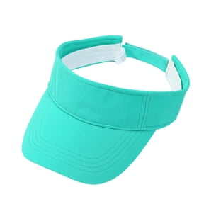 Lispipm Sports Sun Visor Hats for Women Men Adjustable Cotton Baseball Tennis Caps Athletic Beach Visors for Summer Outdoor Blue