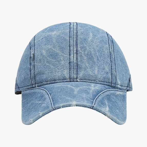 Lispipm Unisex Camo Baseball Caps Womens Mens Adjustable Hat Outdoor Sports Trucker Hats Low Profile Denims Cap Blue