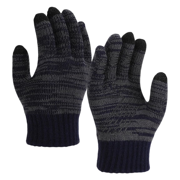 Lispipm Winter Gloves for Women Men Stretchy Thermal Touchscreen Gloves Warm Snowy Day Mittens Holidays Gift for Ladies