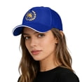 thumbnail image 1 of Lispipm Women Men Baseball Cap Adjustable Size Running Workouts Sun Hat Outdoor Activities Trucker Hats for All Season Blue, 1 of 7