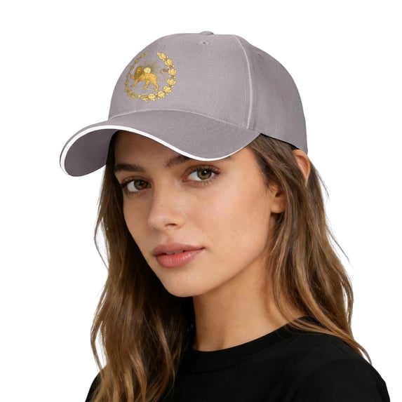 Lispipm Women Men Baseball Cap Adjustable Size Running Workouts Sun Hat Outdoor Activities Trucker Hats for All Season Grey