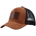 thumbnail image 1 of Lispipm Women and Man Mesh Baseball Cap Summer Outdoor Breathable Hats Unisex Sports Quick Drying Caps for US 250th Anniversary Brown, 1 of 6